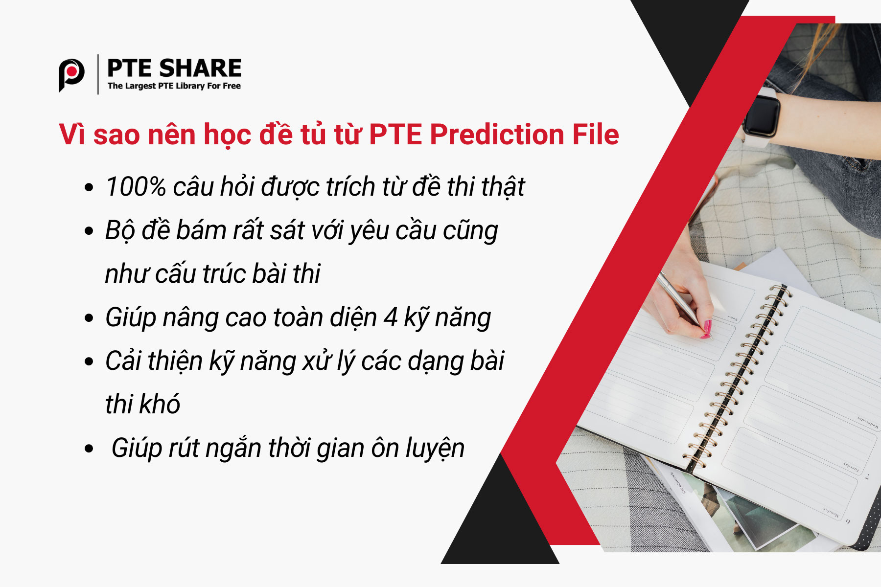 Đề tủ PTE Prediction File